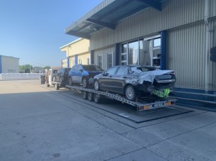 Ezúttal 1,5 tonna túlsúllyal kapcsoltak le a rendőrök egy moldáv vontatmányt