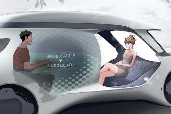 Városi kisautó fedélzeti fürdőkáddal