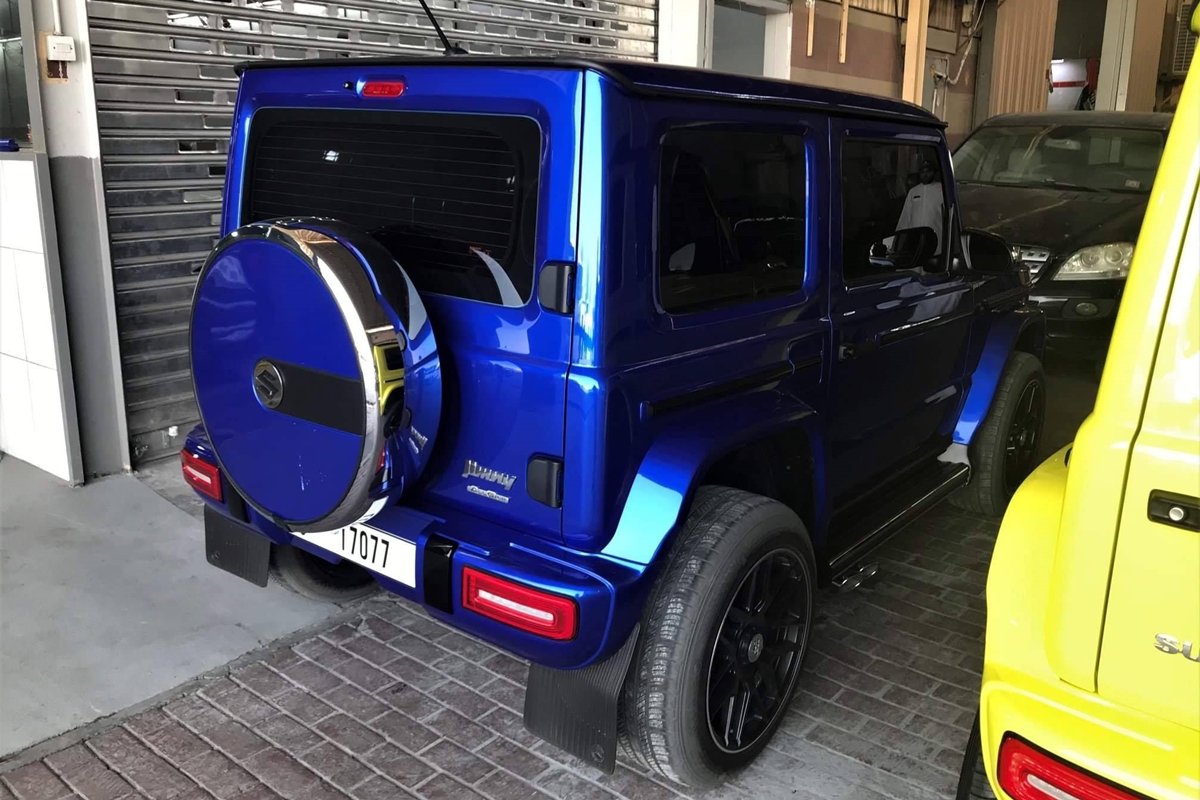 Ez a Jimny már közelebb van a Mercihez, mint a Suzukihoz 7