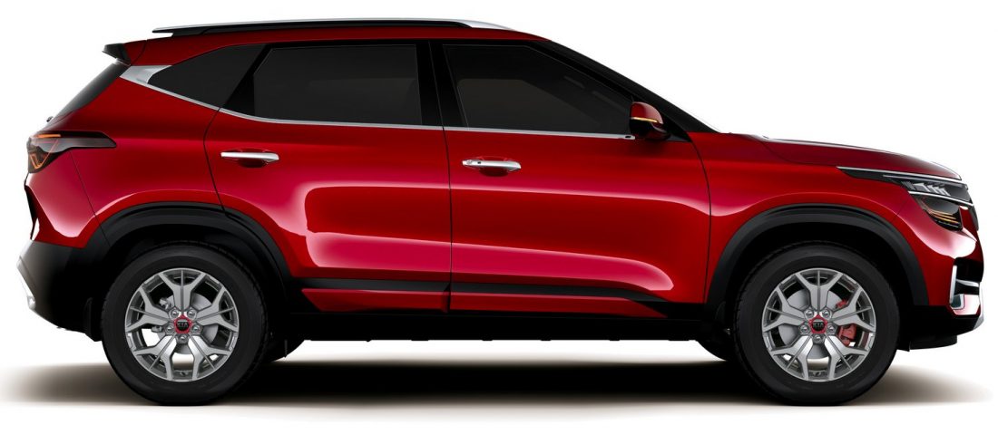 Skoda-arcú terepjáró a Kiától