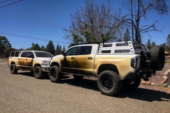 Égettre festette autóját a kaliforniai tűz hőse