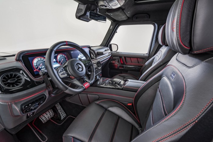 800 lóerős behemótot épített a Brabus a G-osztályból 6