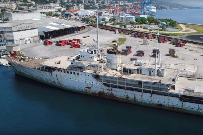 Nem sikerült felújítani a legendás luxushajót