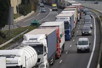 A kánikula a kamionstopot is kiütötte