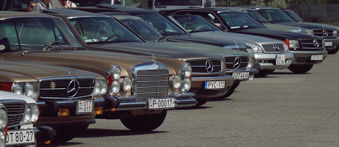 Veterán Mercedesekkel a századmásodpercek ellen