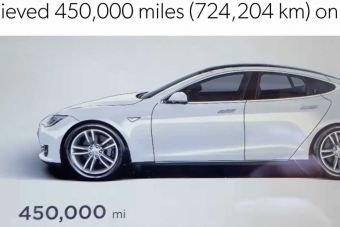 Így néz ki egy 724 ezer kilométert futott Tesla Model S