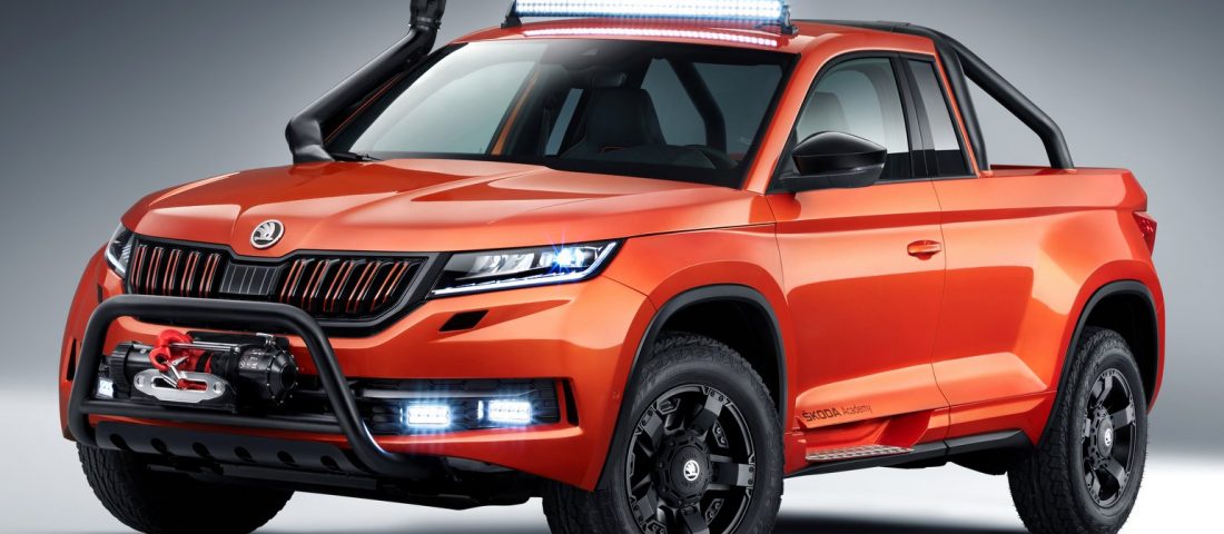 Kaland-pickupot épített a Škoda