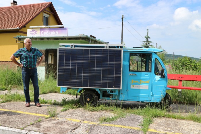 Közlekedés színtiszta napenergiával: íme, a Napcsiga! 1 Közlekedés színtiszta napenergiával: íme, a Napcsiga! 1