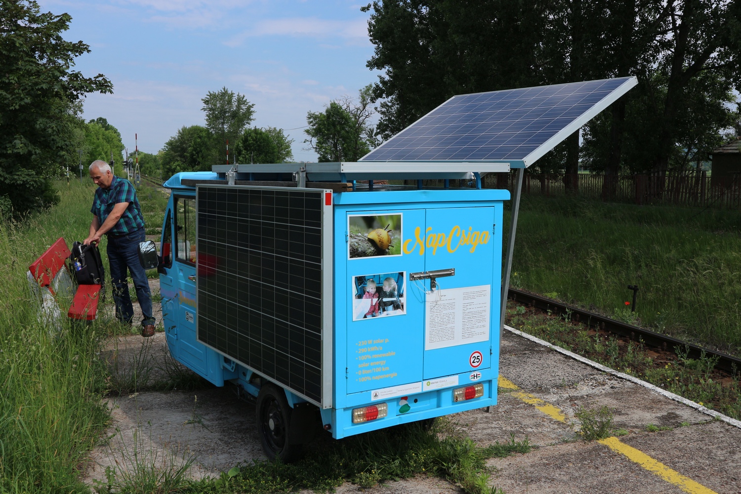 Közlekedés színtiszta napenergiával: íme, a Napcsiga! 5