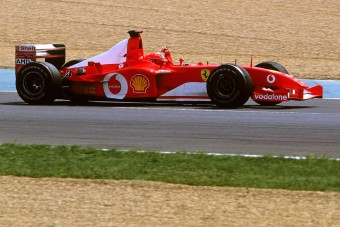 F1: Eladják Schumi botrányos bajnoki Ferrariját
