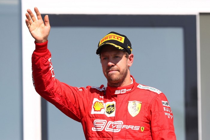 F1: Vettel akarata ellenére állt a dobogóra