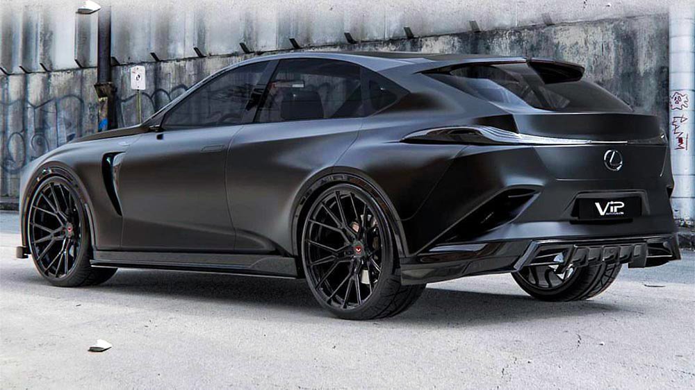 Virtuális tuningot kapott a Lexus leendő csúcsmodellje 8