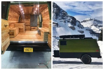 A fázós utazók álma a szaunás utánfutó