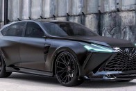 Virtuális tuningot kapott a Lexus leendő csúcsmodellje 12