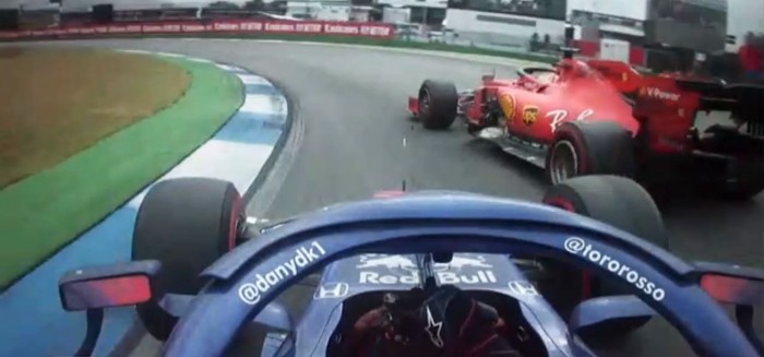 F1: Vettel majdnem eldobta a második helyet, kicsúszott az utolsó körben – videó 2