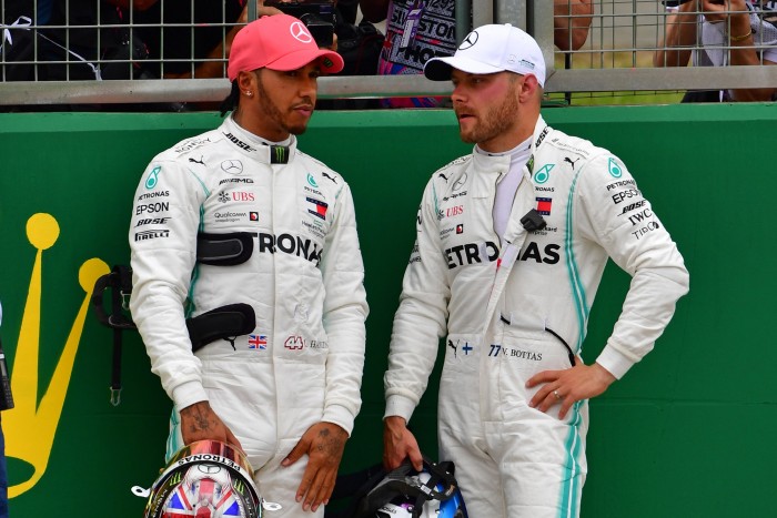 F1: Ebben gyengébb Bottas, mint Hamilton