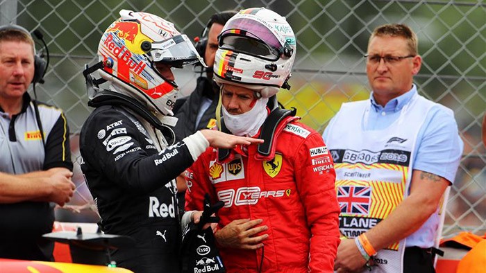 Döbbenet: Vettel a futam után is karambolozott 1 | Vezess Döbbenet: Vettel a futam után is karambolozott 1