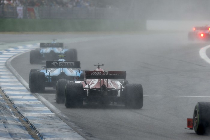 F1: Kubica elfelejtette, milyen durva esőben vezetni