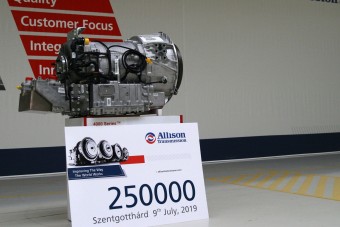 Elkészült a 250 ezredik sebességváltó Szentgotthárdon