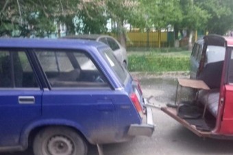 Egy ilyen félbevágott Ladával lehetnél a nyár császára