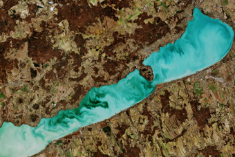 Zseniális fotó készült a Balatonról az űrből