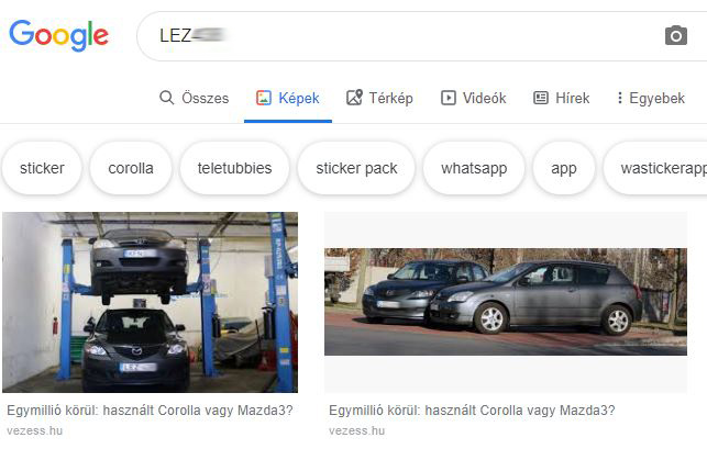 Picit most le kellett ülnünk, mert ezt is tudja rólunk a Google 2 Picit most le kellett ülnünk, mert ezt is tudja rólunk a Google 2