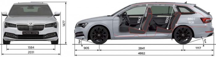 Már terepes változatban is kapható a megújult Škoda Superb 1 | Vezess Már terepes változatban is kapható a megújult Škoda Superb 1