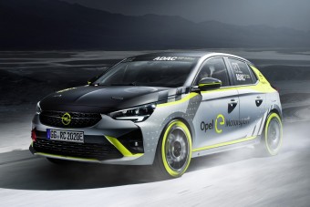 Elektromos raliautó az Opeltől