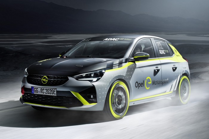 Elektromos raliautó az Opeltől