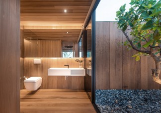 Elég merészre sikerült ez a minimalista tetőlakás 7