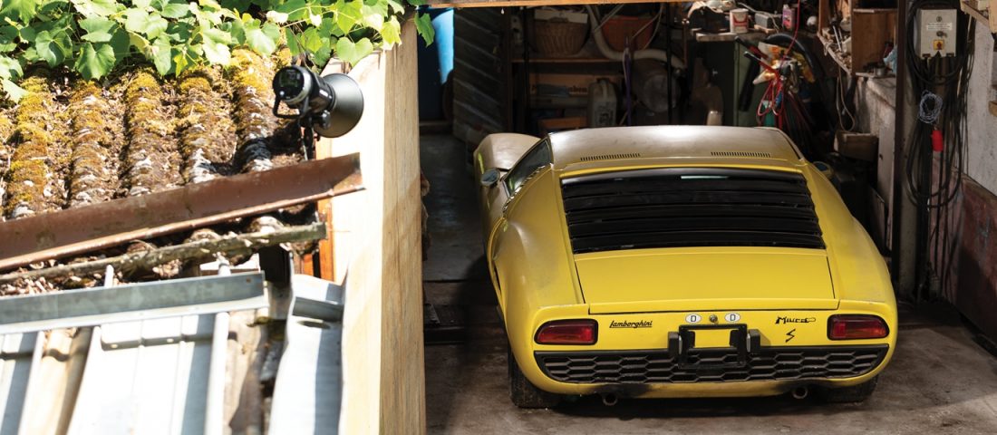 Német pajtából bukkant elő ez a sárga Miura