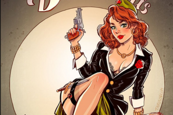 Dögös címlaplányként rajzolta meg egy művész a mozik képregényhőseit