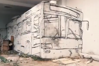 Végre videón is láthatjuk, hogyan készült a közelmúlt legnépszerűbb falfestése