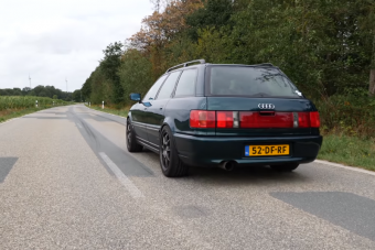 Ha rosszul vagy a dízelmotoros Audi S6-tól, akkor ez a felpiszkált öreg RS2 tetszeni fog