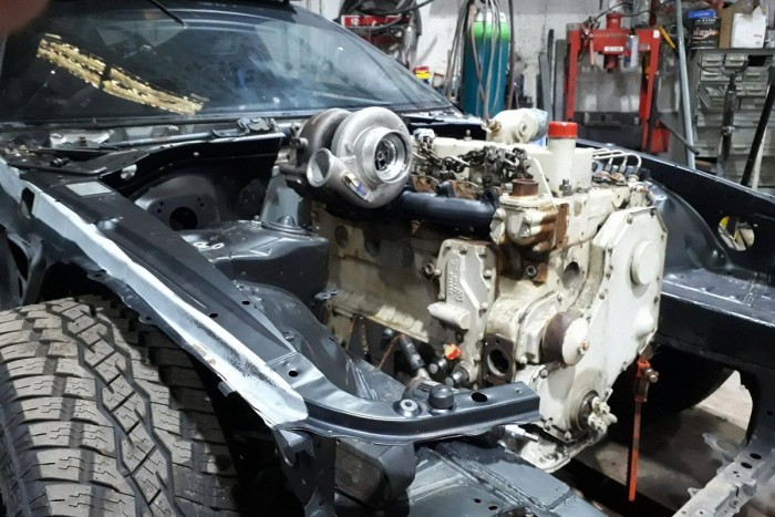 Maga a szentségtörés a dízel Toyota Supra