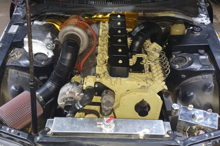 Maga a szentségtörés a dízel Toyota Supra 1