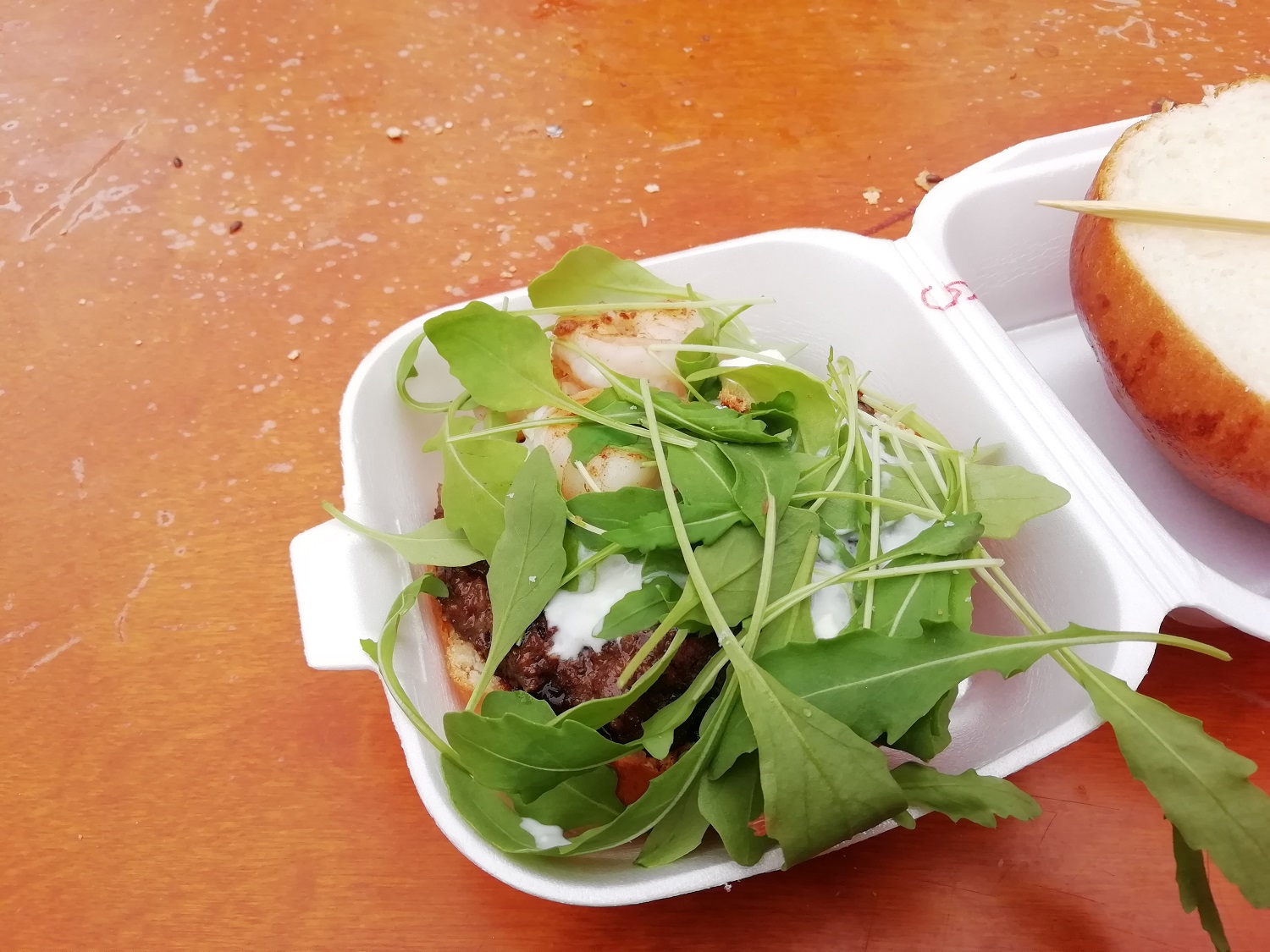 Akár garnélás hamburgert is ehetsz a Szigeten 3