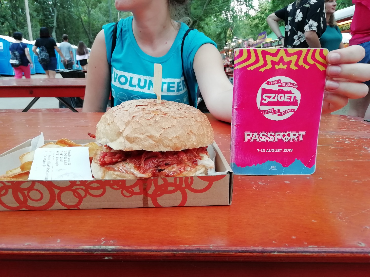 Akár garnélás hamburgert is ehetsz a Szigeten 4