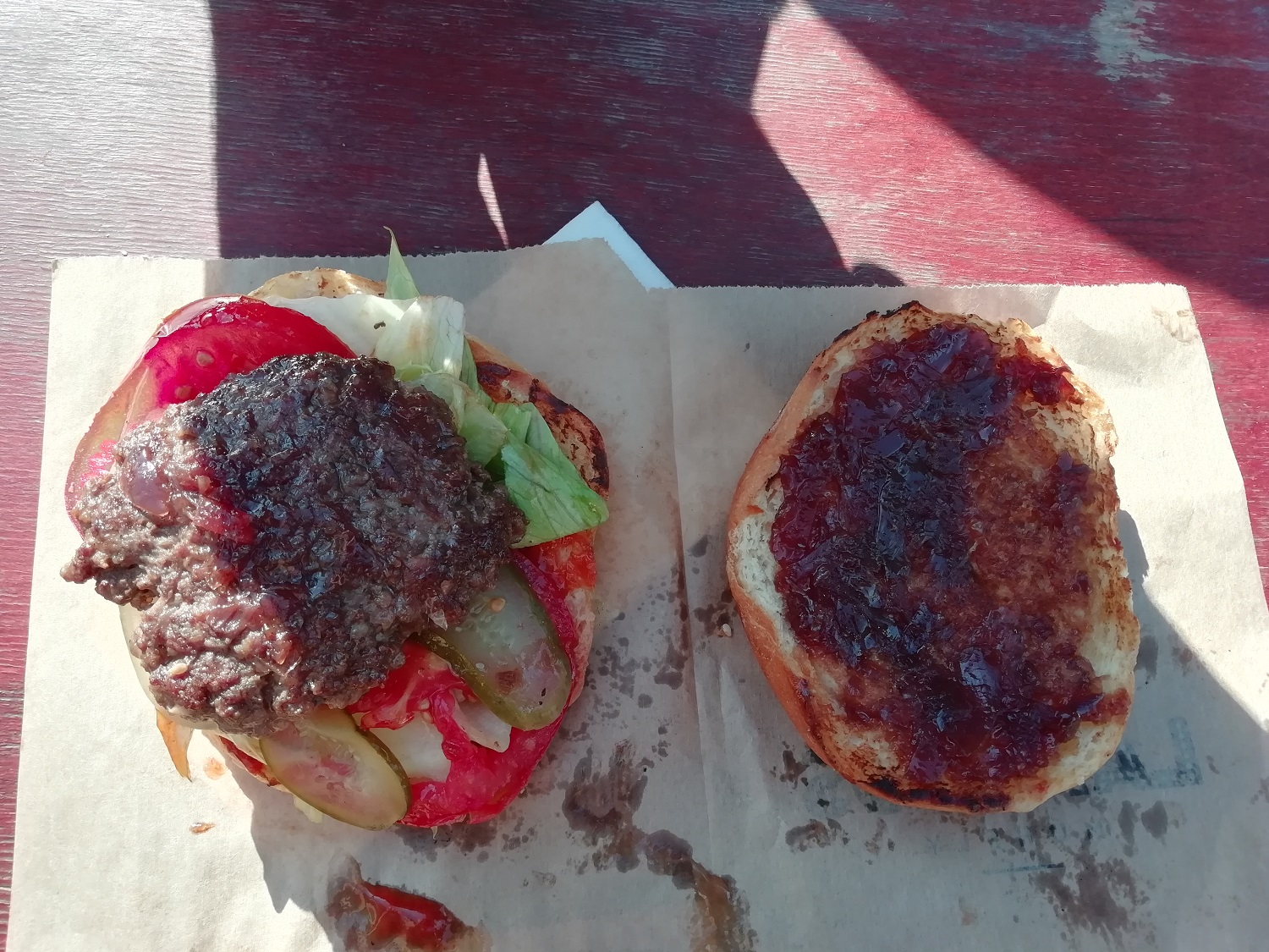 Akár garnélás hamburgert is ehetsz a Szigeten 9