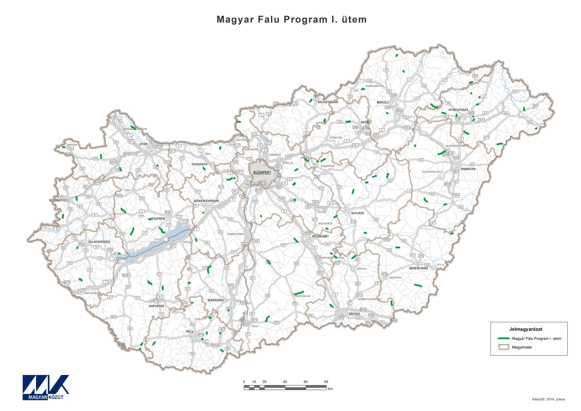Falusi utakat újítanak fel országosan, mutatjuk hol 1
