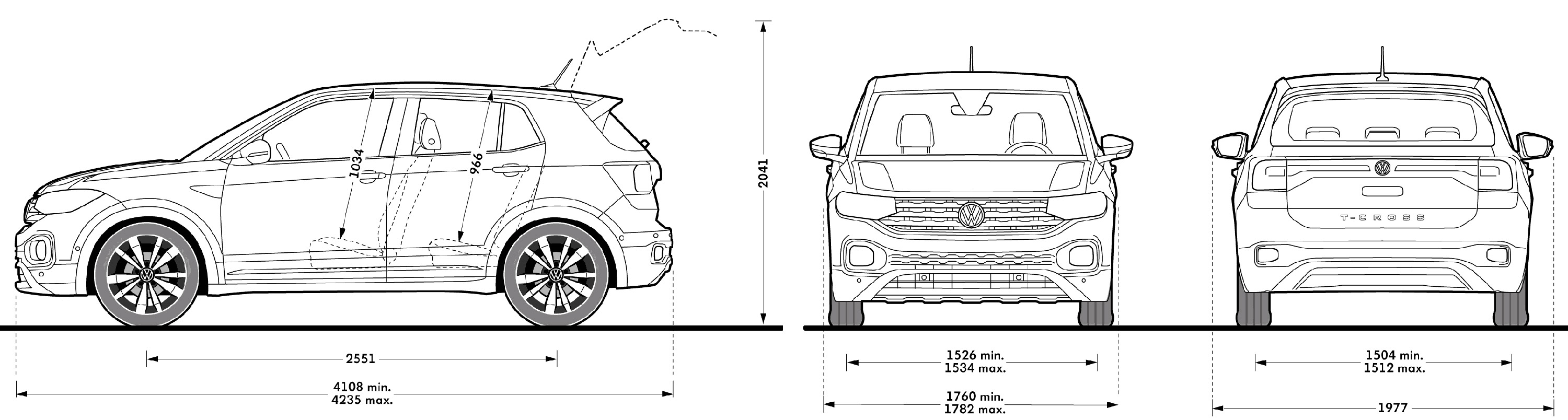 Hopp, itt egy újabb, apró városi SUV – VW T-Cross teszt 43
