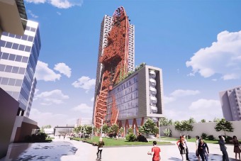 Egy hajó lehet Közép-Európa legizgalmasabb épülete