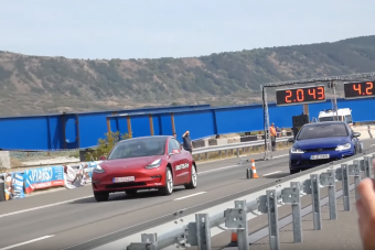 A Tesla Model 3 azért nem mindent verő villanygép gyorsulásban