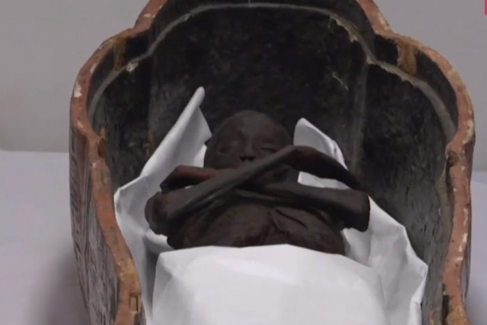 Két 3400 éves szarkofág restaurálása kezdődik Egyiptomban