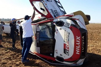 Alonso borult a terepralin