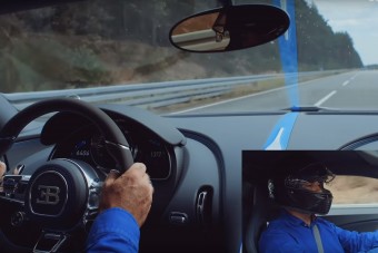 Ahogy a Bugatti Chiron Sport eléri a 423 (és 490) km/órát, az földöntúli