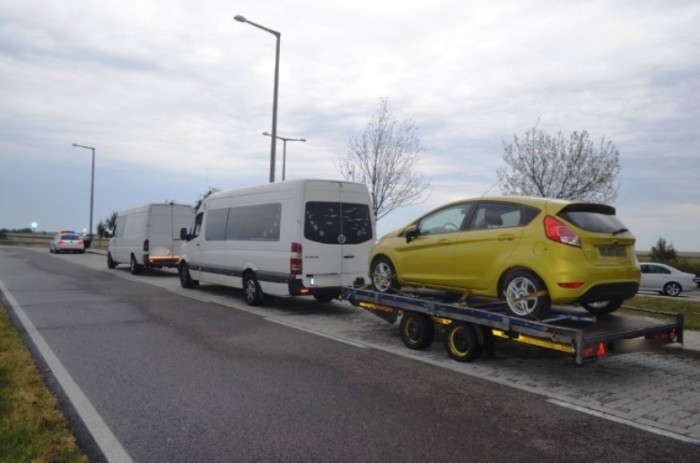 Ismét egy parádés román szerelvényt kapcsoltak le az M3-ason 1