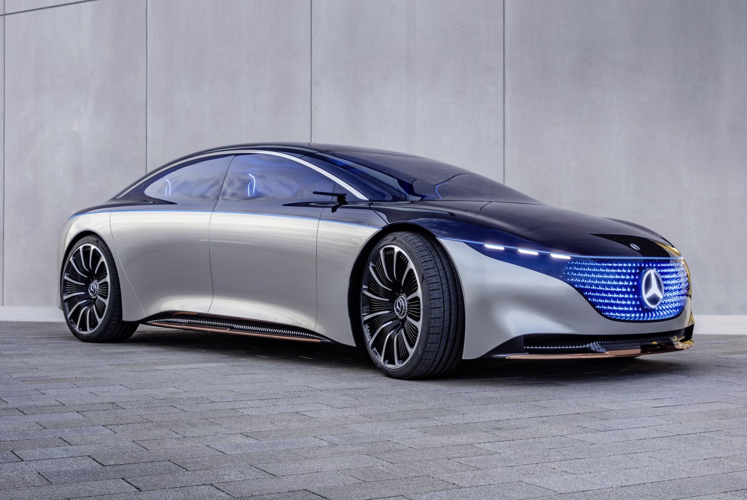 Mercedes-Benz Vision EQS: Tele van csillagokkal 21