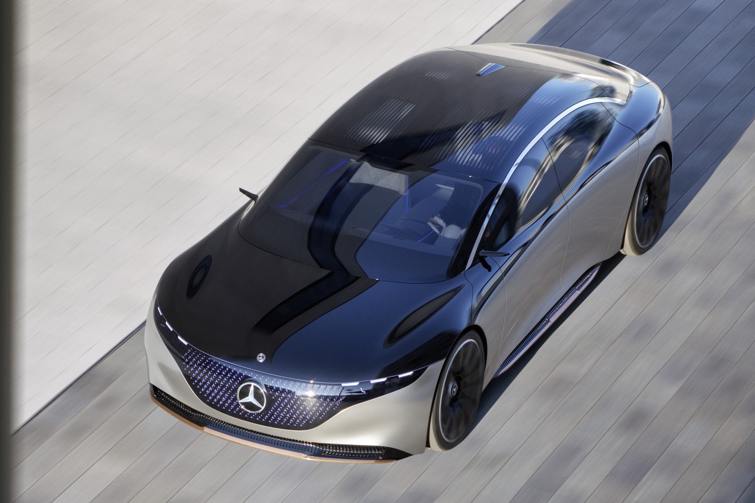 Mercedes-Benz Vision EQS: Tele van csillagokkal 12