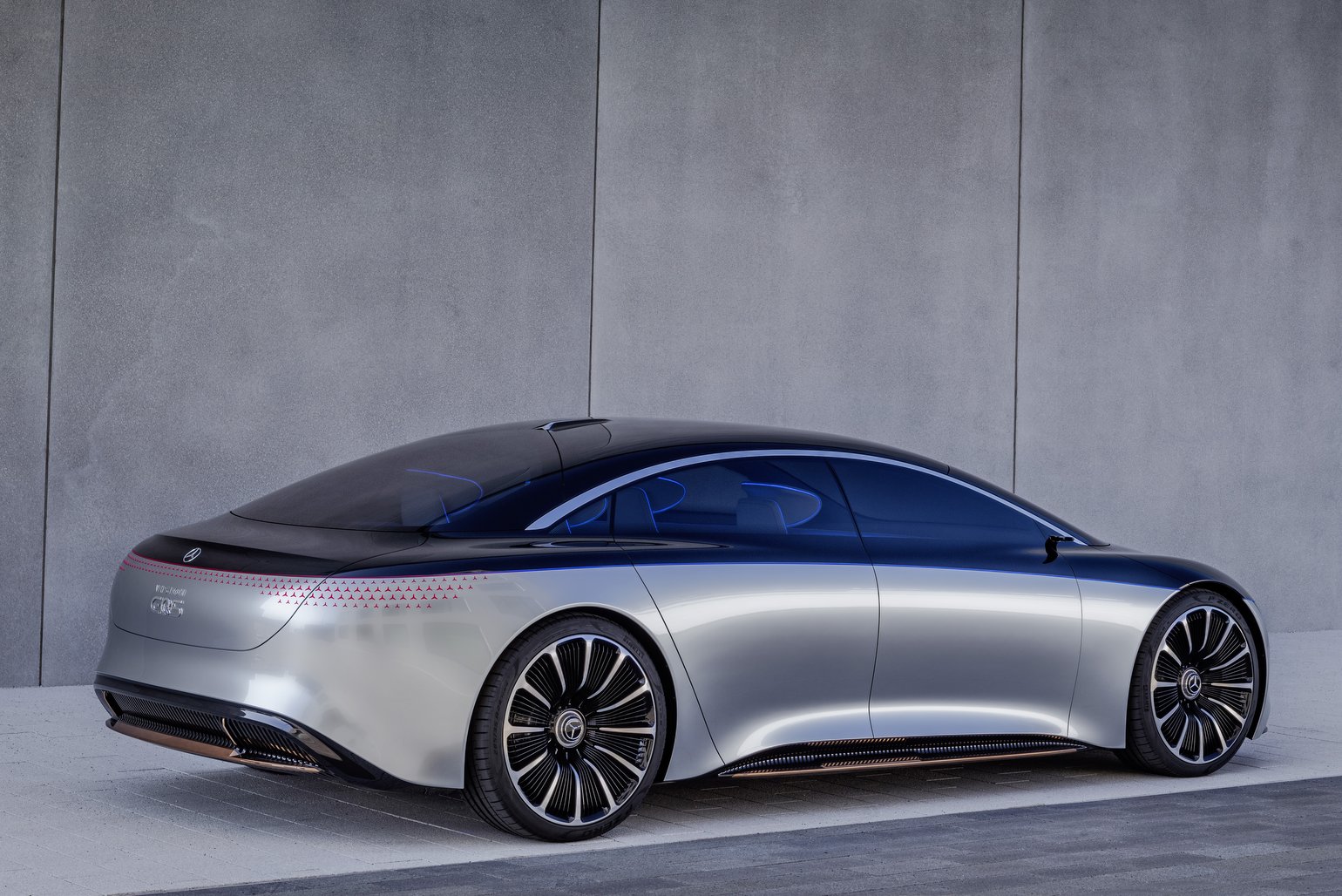 Mercedes-Benz Vision EQS: Tele van csillagokkal 4